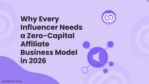 Why Every Influencer Needs a Zero-Capital Affiliate Business Model in 2026