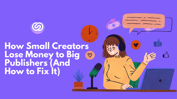 How Small Creators Lose Money to Big Publishers (And How to Fix It)